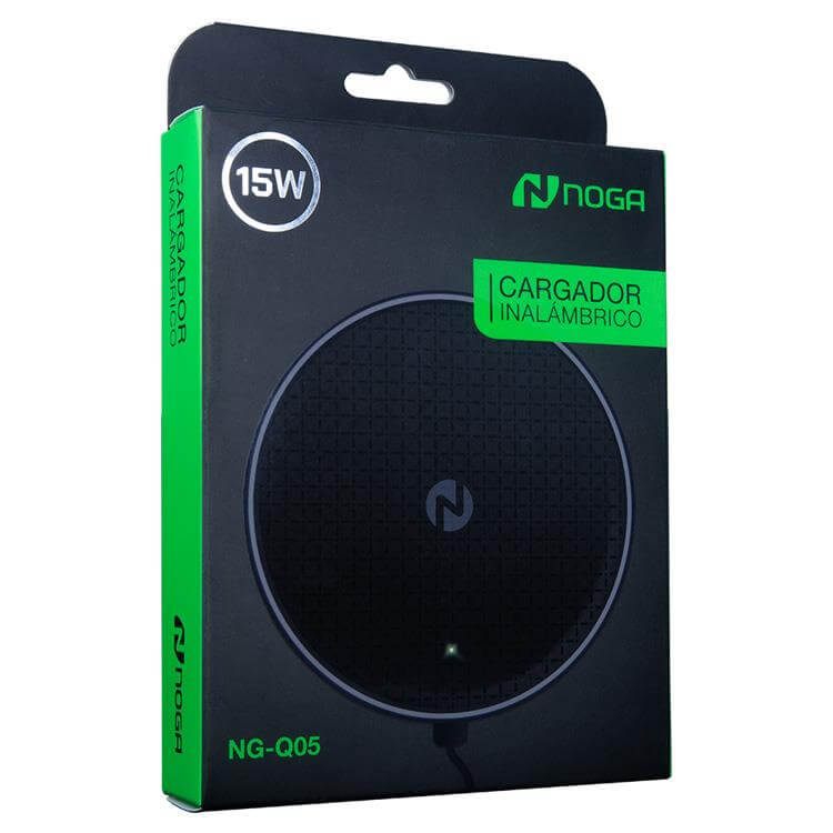 Cargador inalámbrico 15W Noga Q05